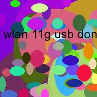 wlan 11g usb dongle