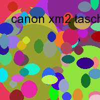 canon xm2 tasche