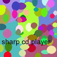 sharp cd player