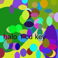 halo 1 cd key