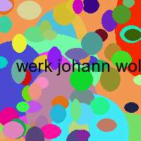 werk johann wolfgang goethe